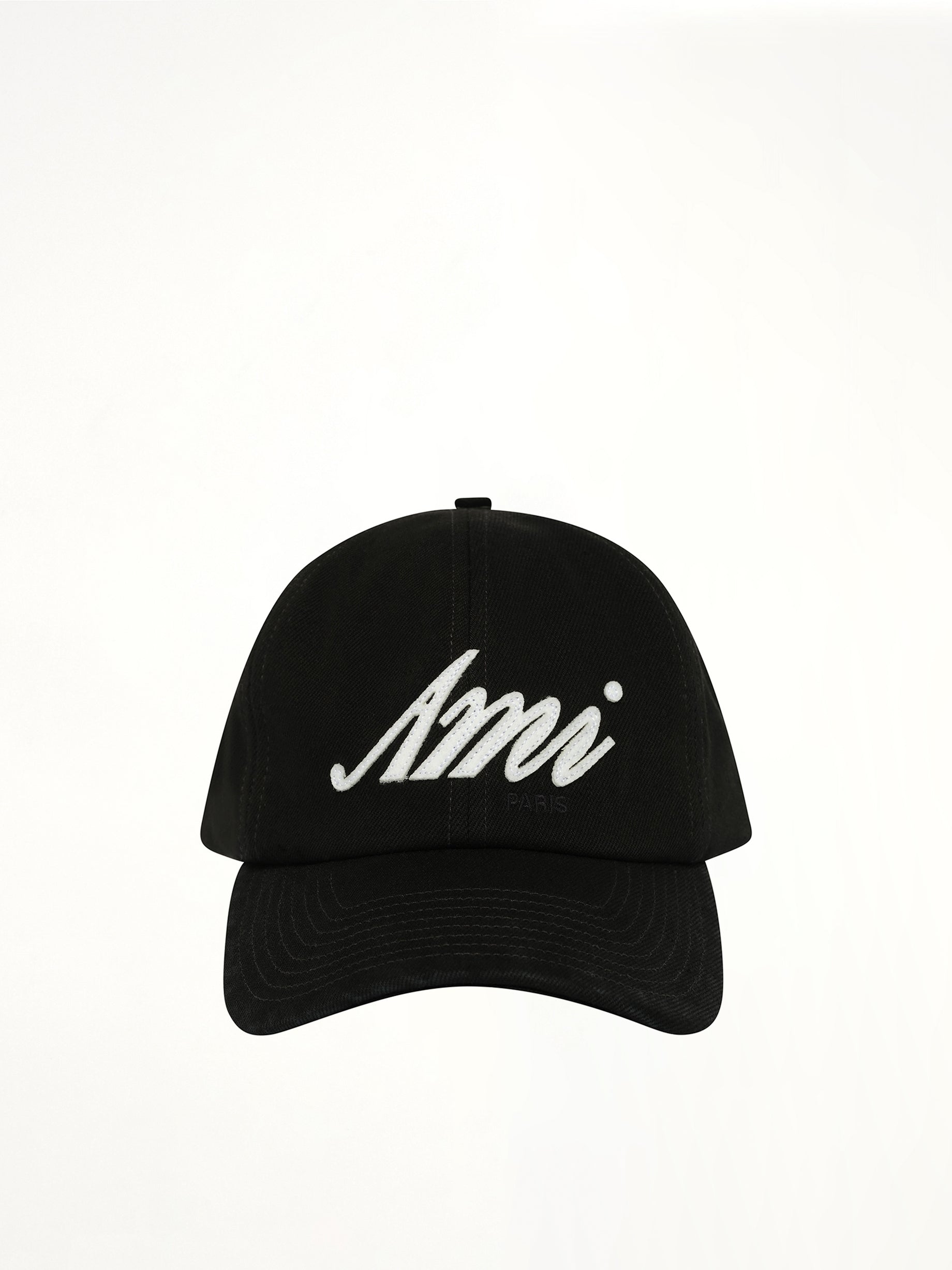 Ami Felt Cap in Black