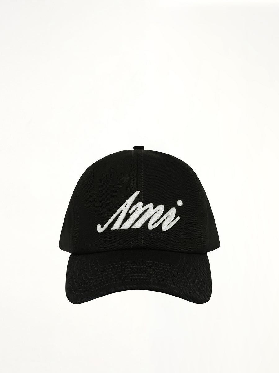 Ami Felt Cap in Black