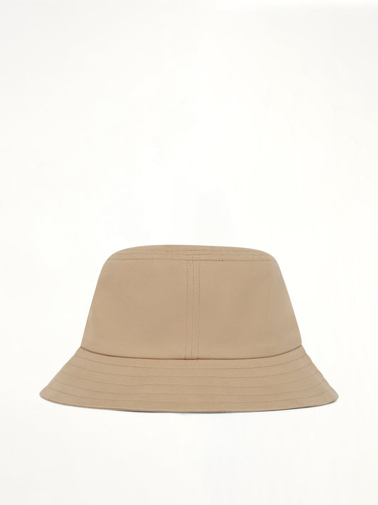 Black Ami De Coeur Bucket Hat in Beige Taupe