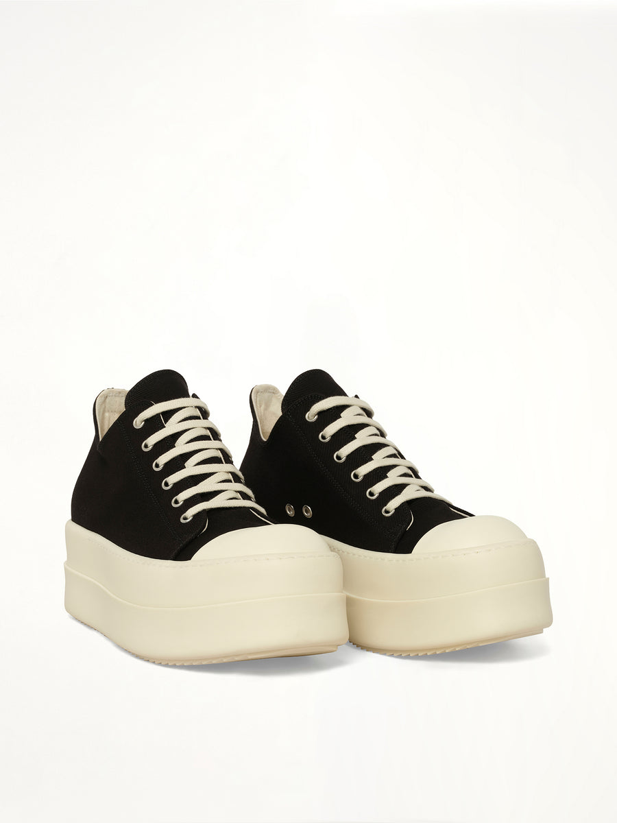 Mega Bumper Low Sneaks in Black/Milk
