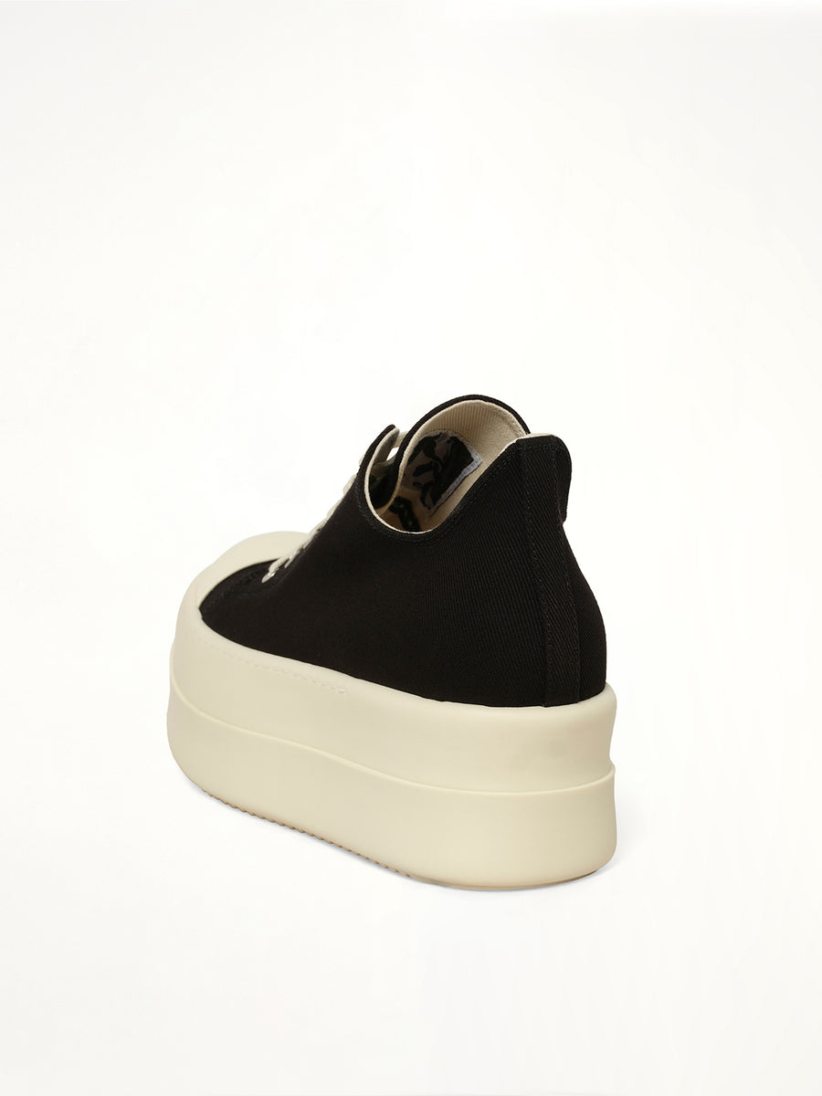 Mega Bumper Low Sneaks in Black/Milk