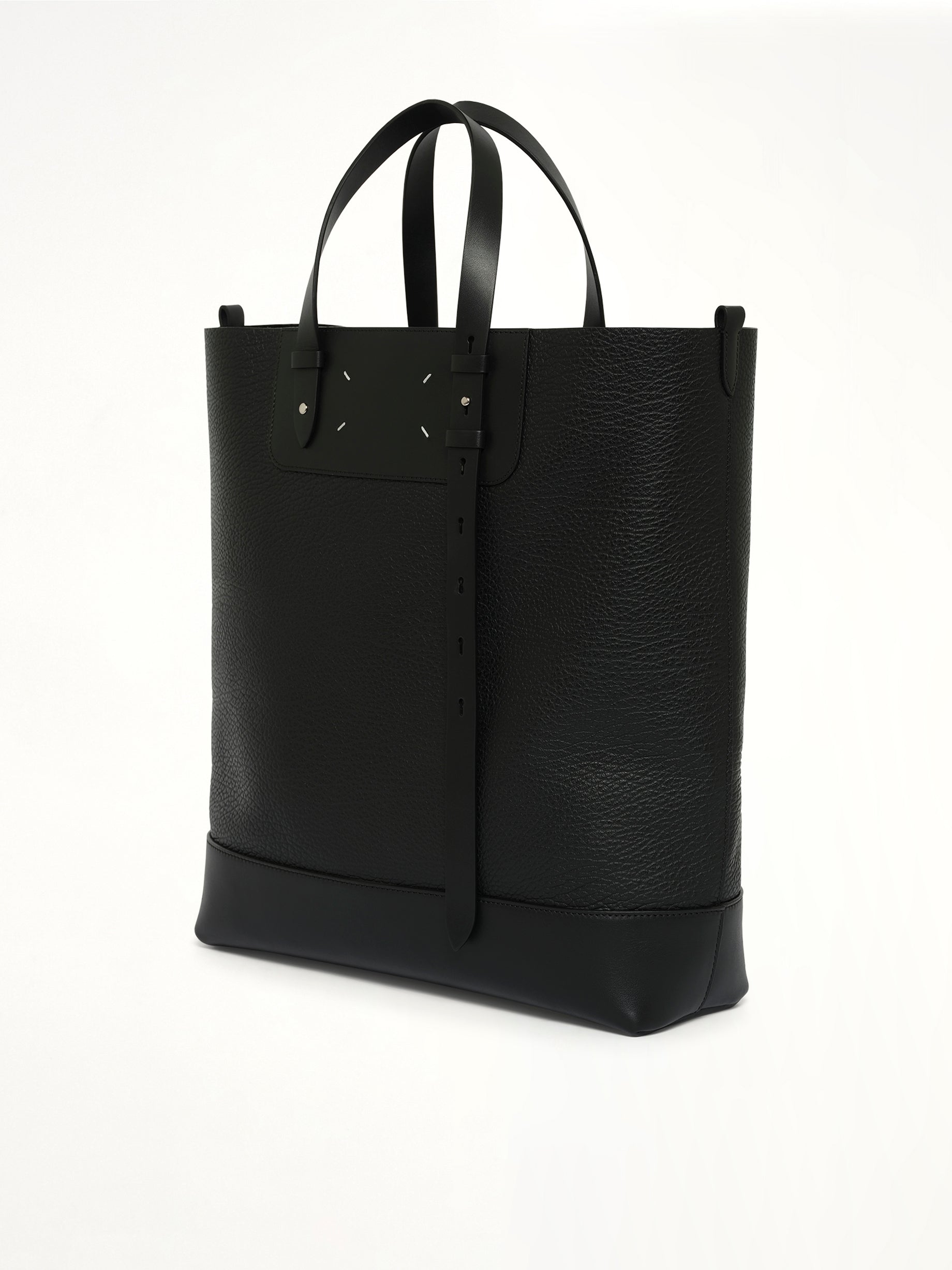 Shopping Vertical Bag in Black