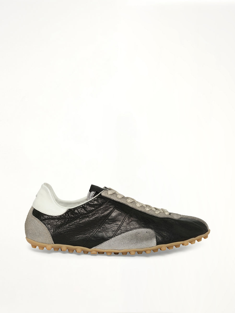 Sprinters Low Sneaker in Black/White/Grey
