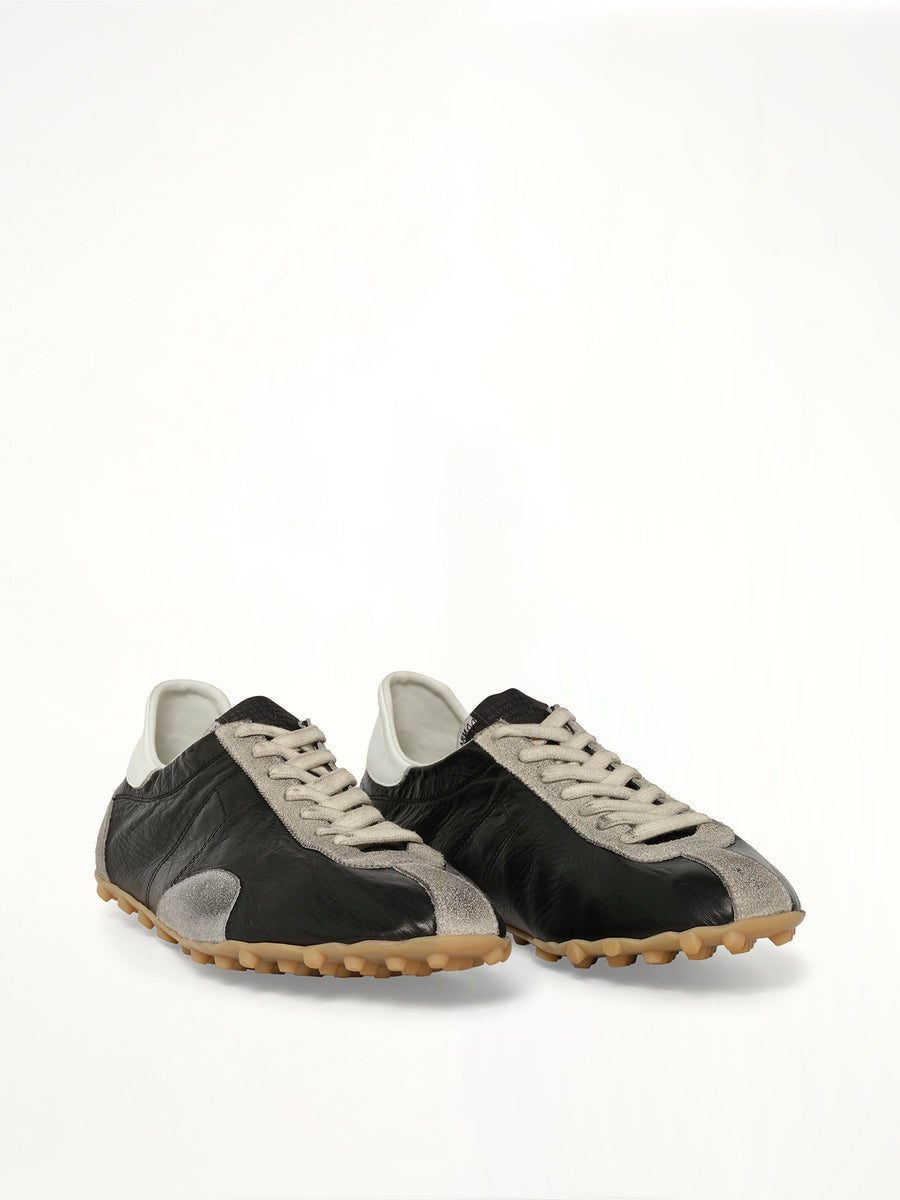 Sprinters Low Sneaker in Black/White/Grey