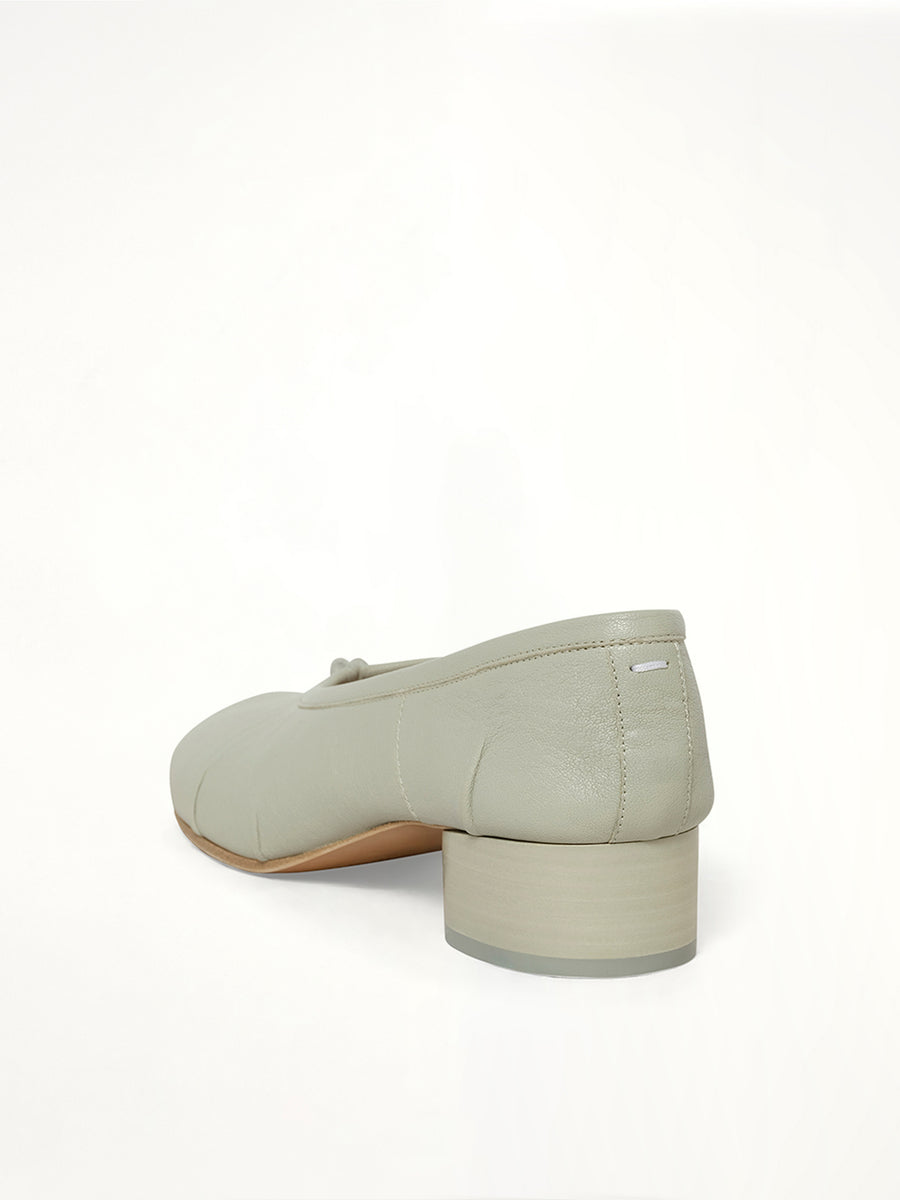Tabi Ballerina 3cm in Alabaster