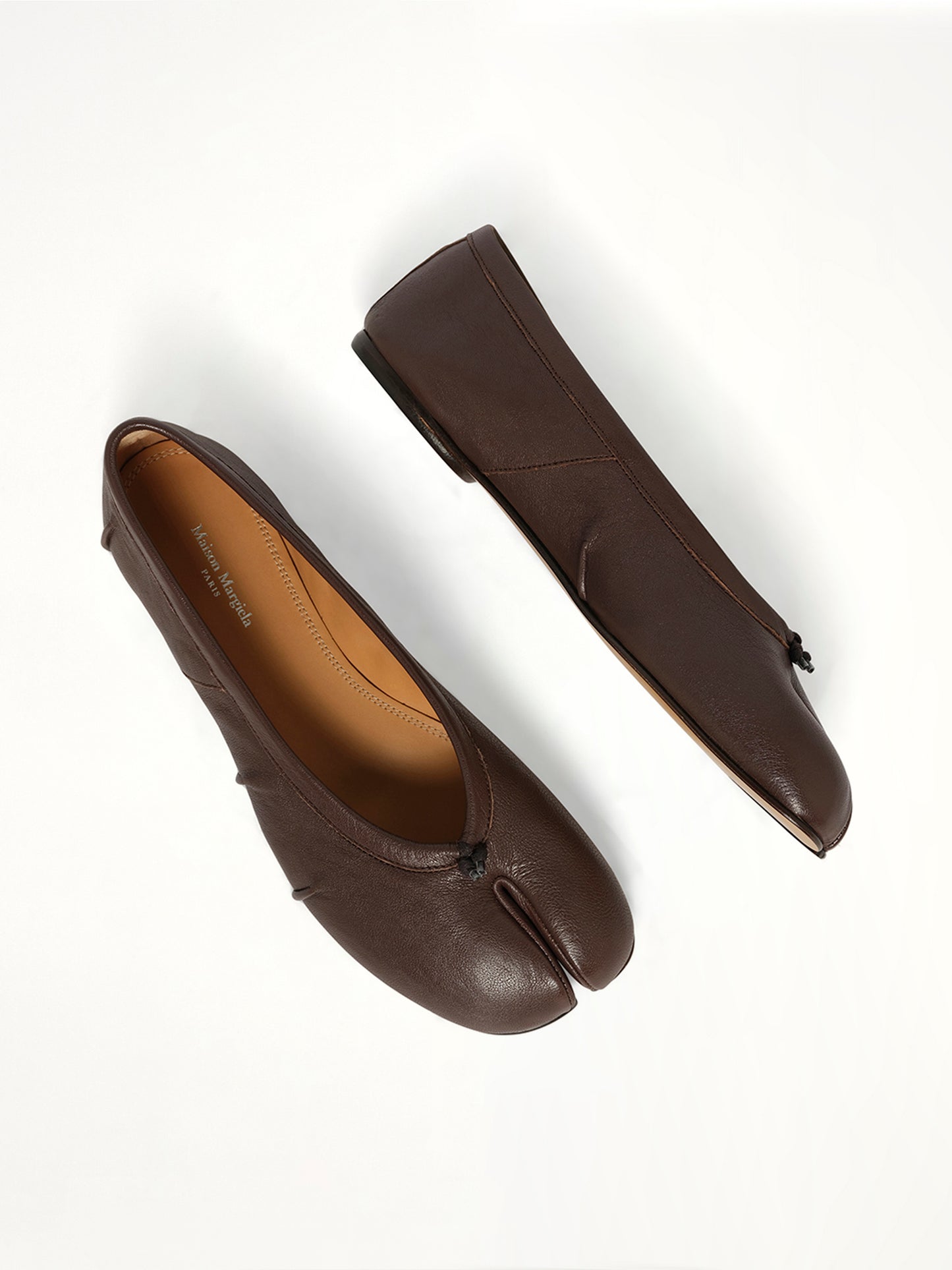 Tabi Ballerina New in Chocolate Plum