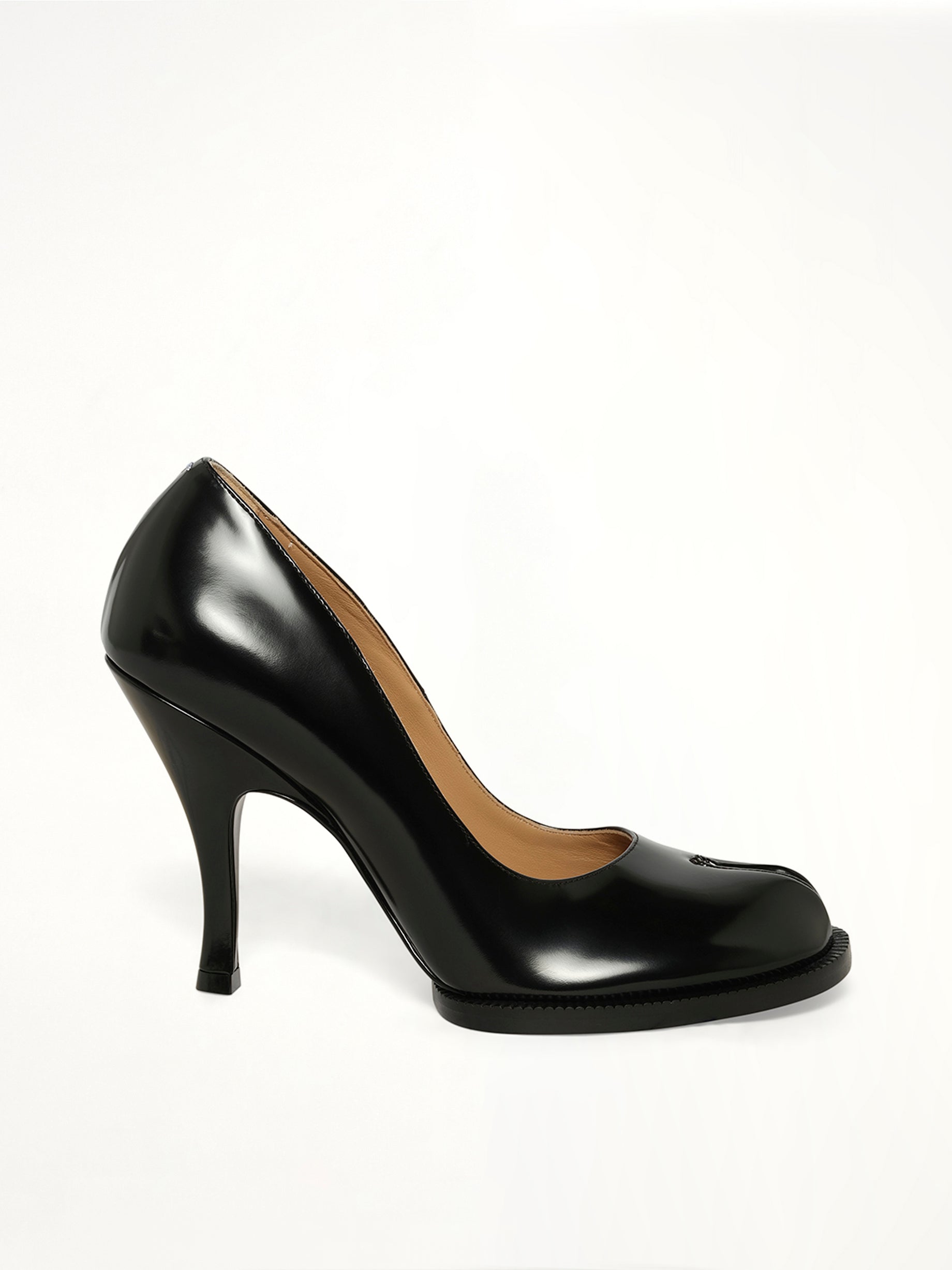 Tabi City Evening Pump H100 in Black