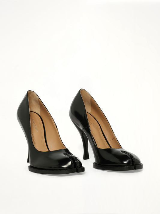 Tabi City Evening Pump H100 in Black