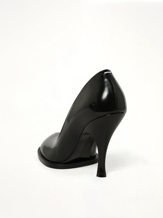 Tabi City Evening Pump H100 in Black
