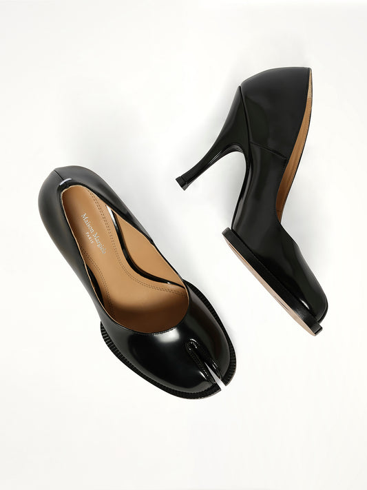 Tabi City Evening Pump H100 in Black