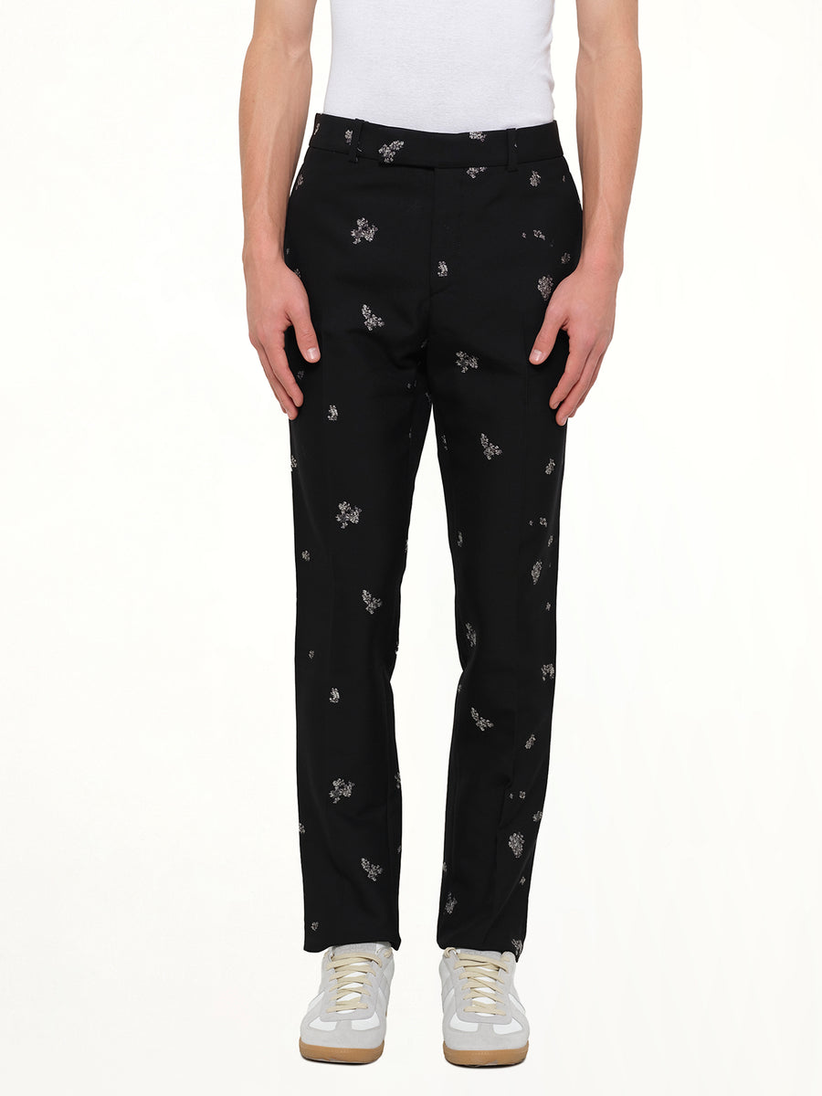 Fitted Pants in Black