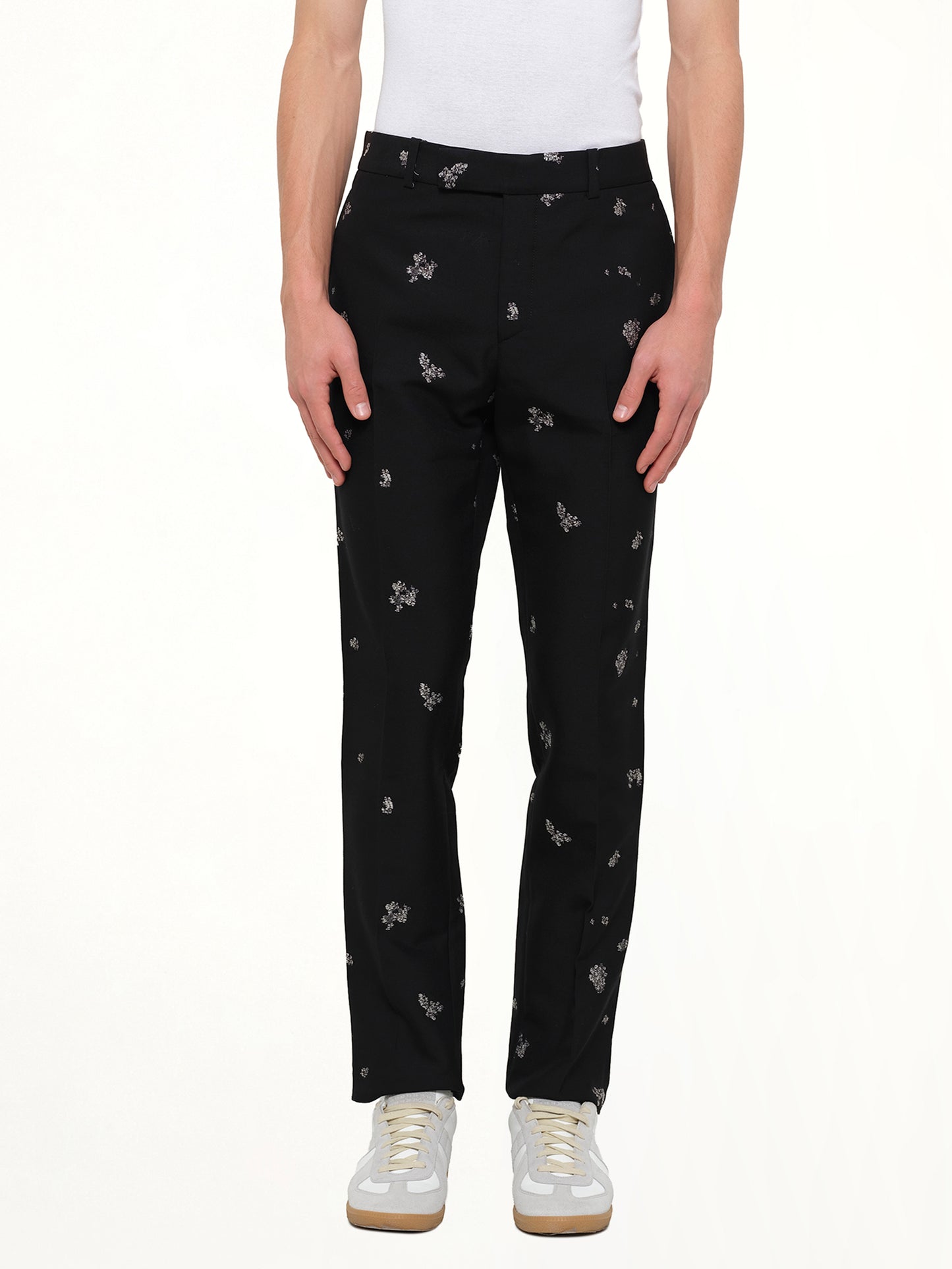 Fitted Pants in Black