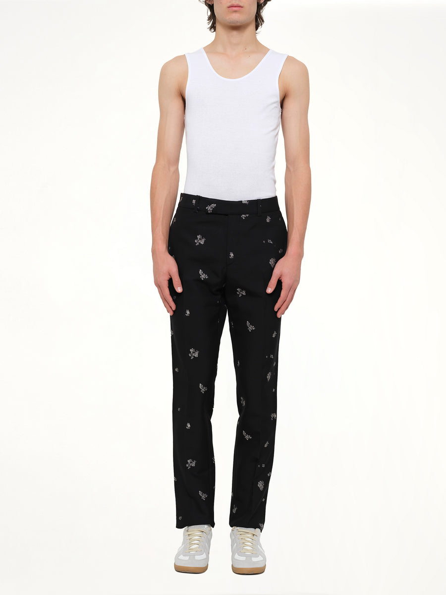 Fitted Pants in Black
