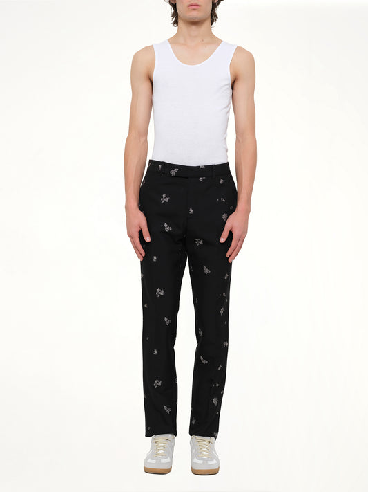 Fitted Pants in Black