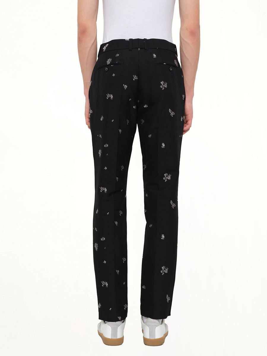 Fitted Pants in Black