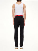 Jacquard Pants in Black
