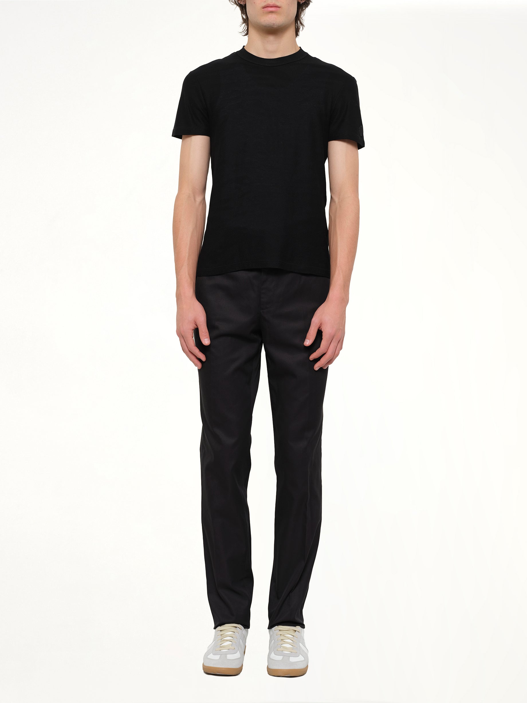 ALEXANDER MCQUEEN T Shirt in Black Product Photo from MARAIS