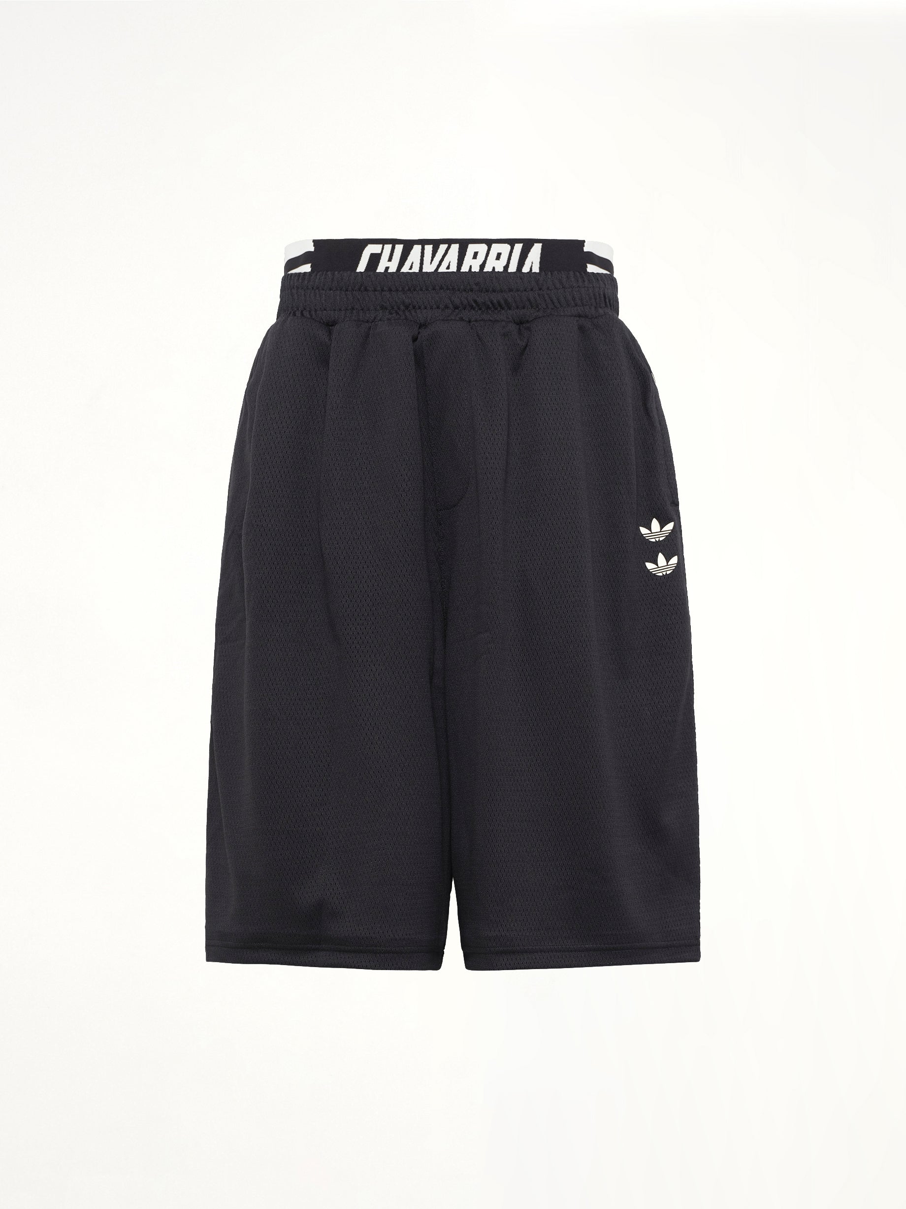 WILLY CHAVARRIA , Adidas x WC Mesh Shorts in Black Product Photo from MARAIS