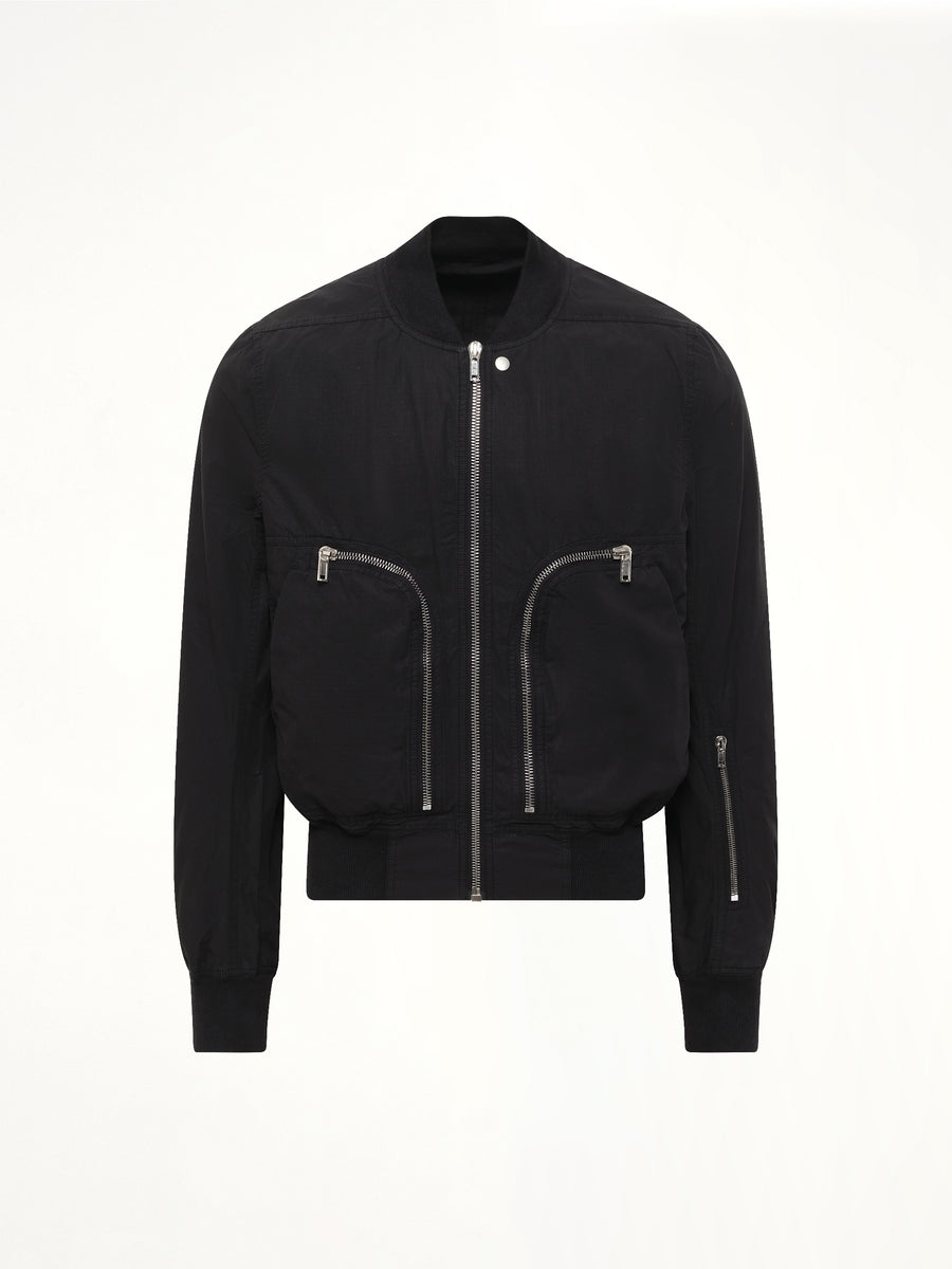 Bauhaus Flight Jacket in Black