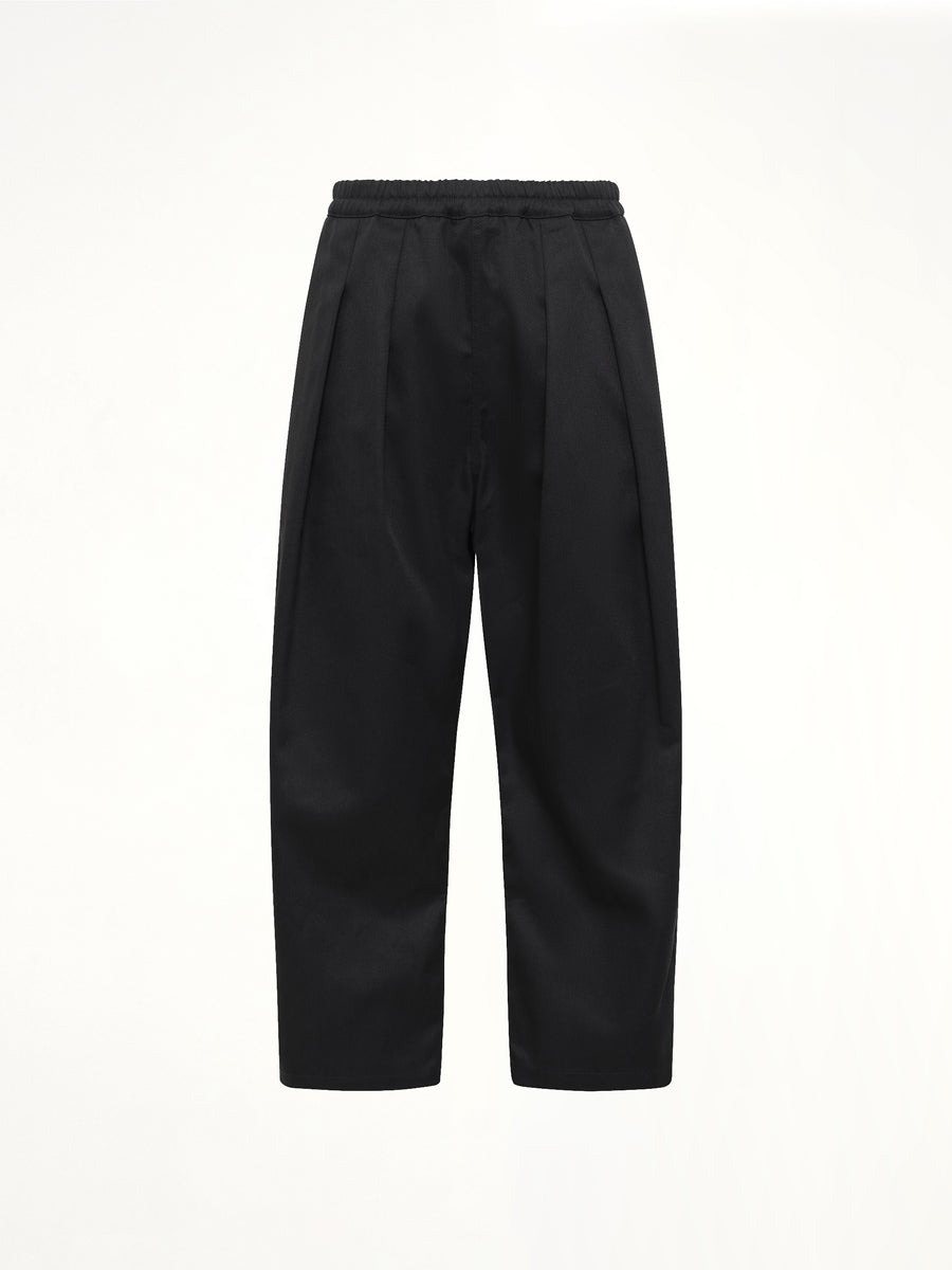 Cropped Chino Pants in Black