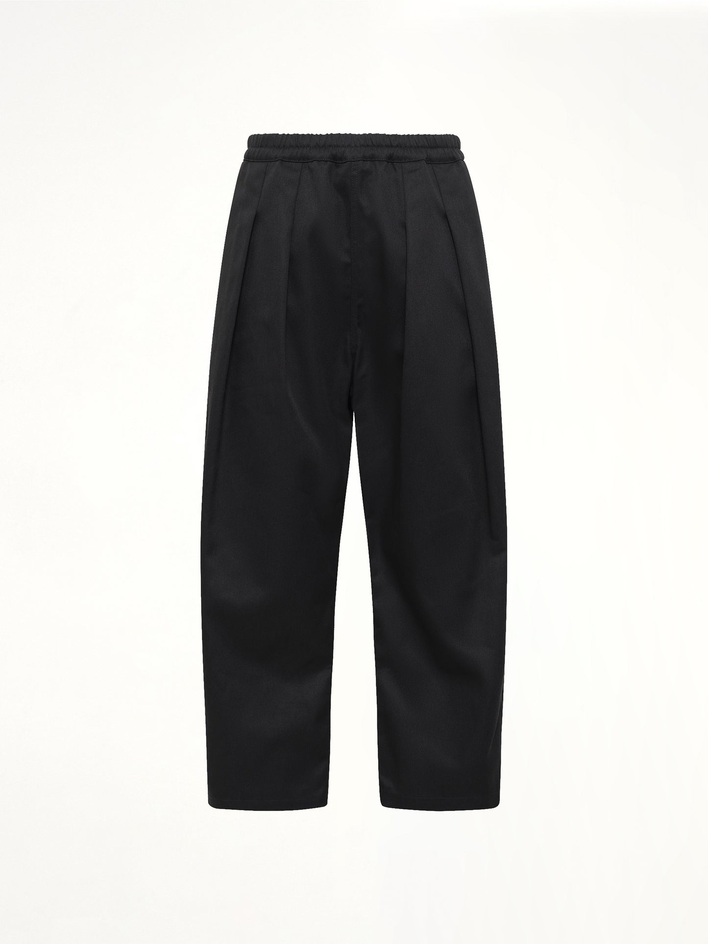 Cropped Chino Pants in Black