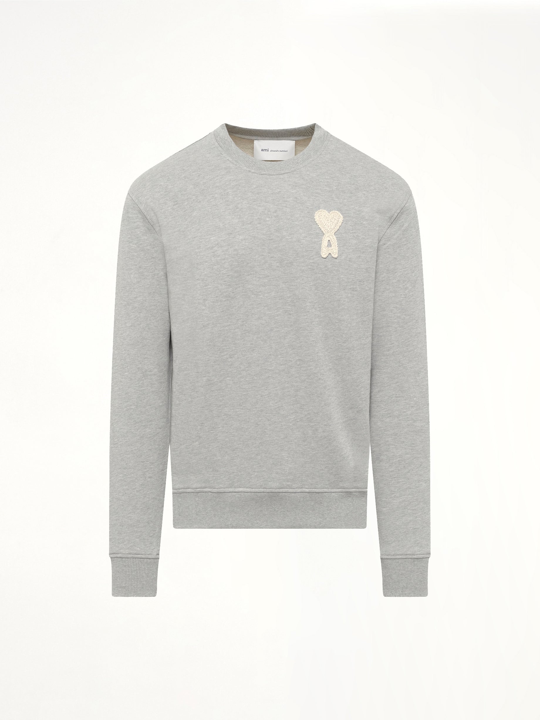 Knitted ADC Sweatshirt in Grey