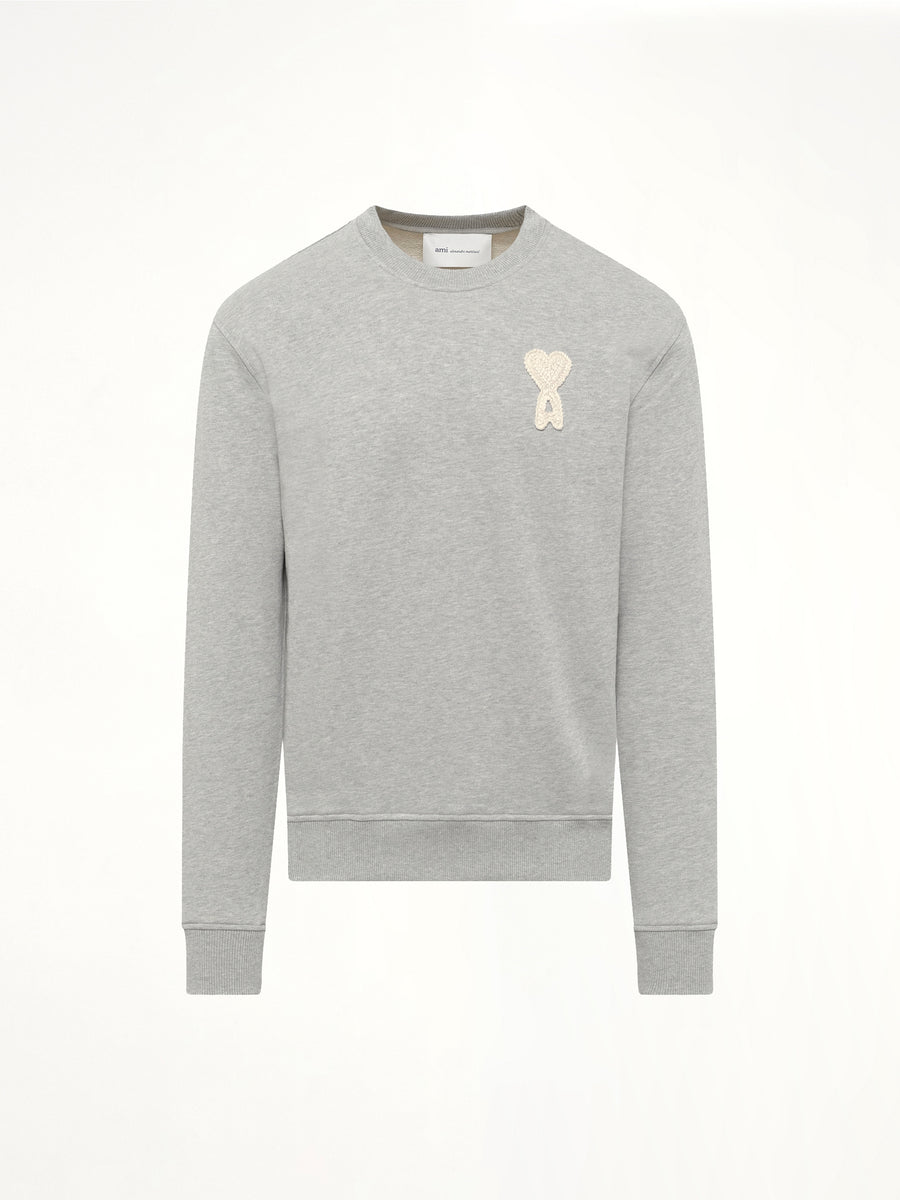 Knitted ADC Sweatshirt in Grey