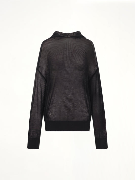 Light Hun Hoodie in Black