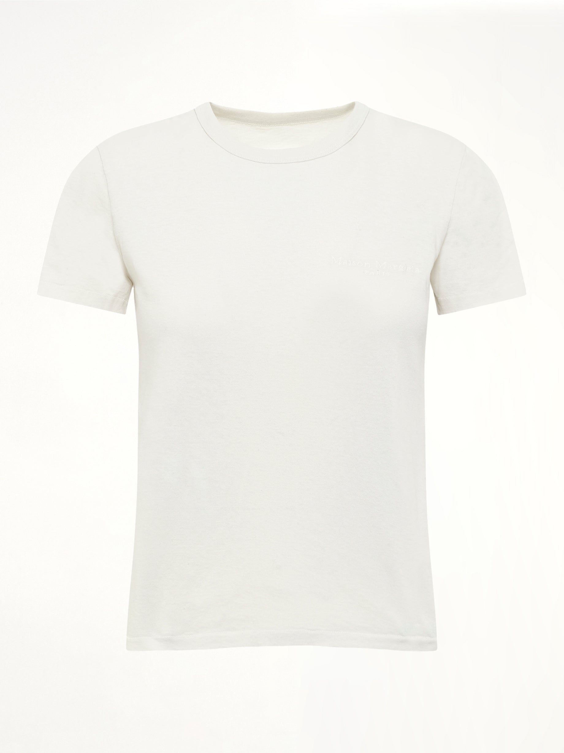 Logo Small T-Shirt in Vintage White