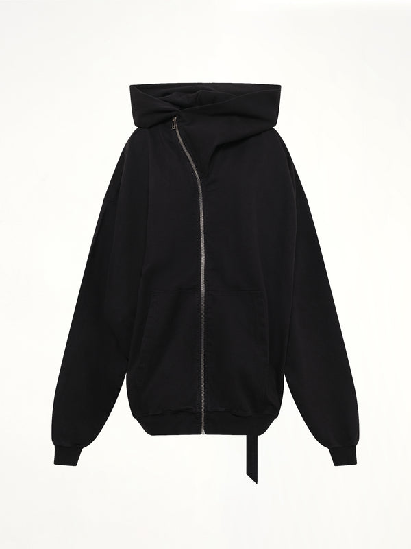 Mountain Hun Hoodie in Black