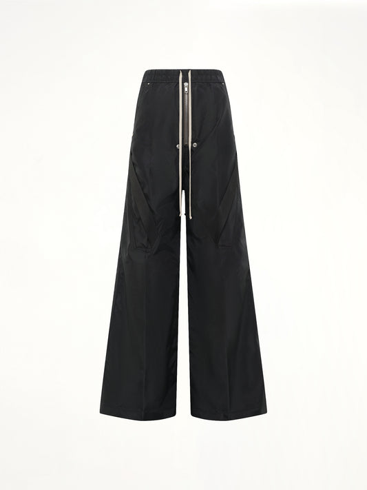Strapped Wide Bela Pants in Black