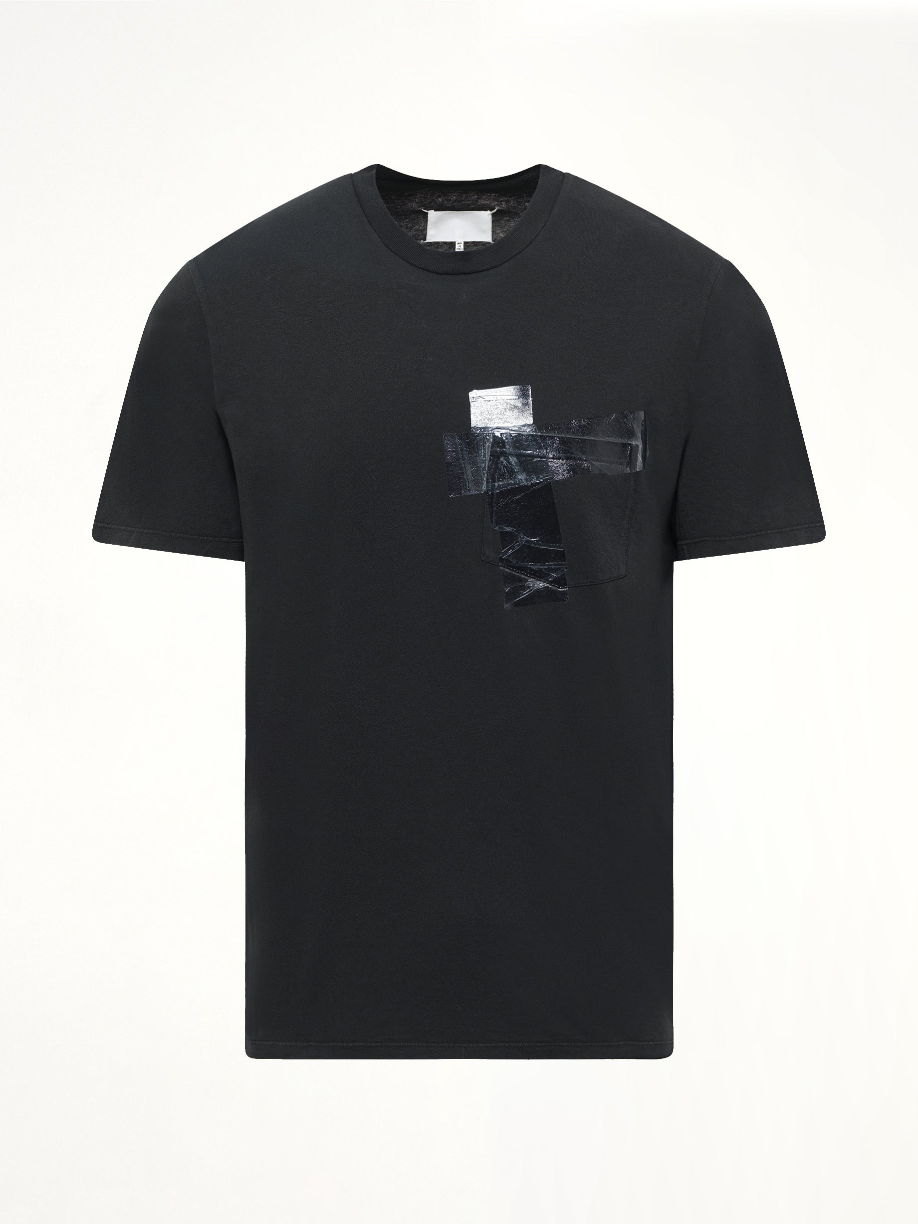 Tape T-Shirt in Vintage Black