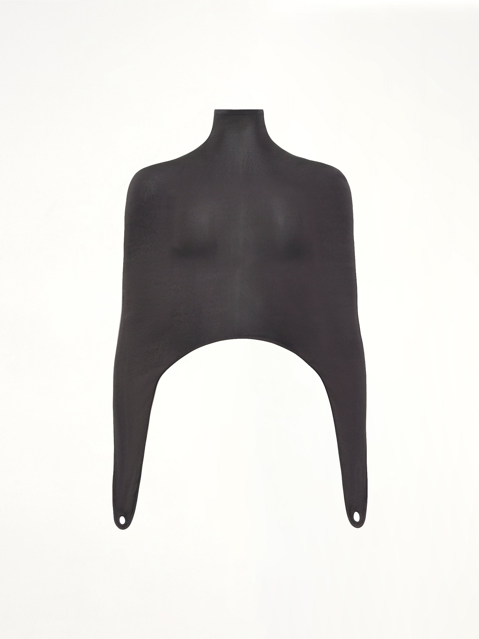 ALAIA Tension Top in Anthracite Product Photo from MARAIS