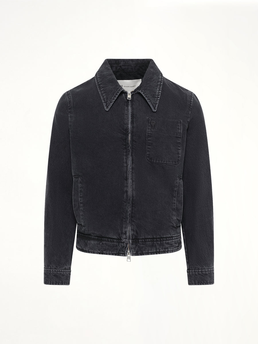 Tonal ADC Denim Jacket in Black