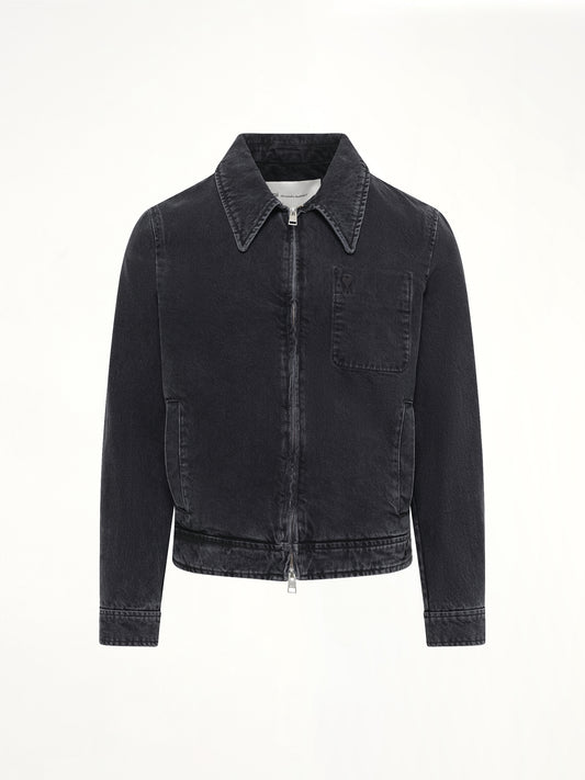 Tonal ADC Denim Jacket in Black