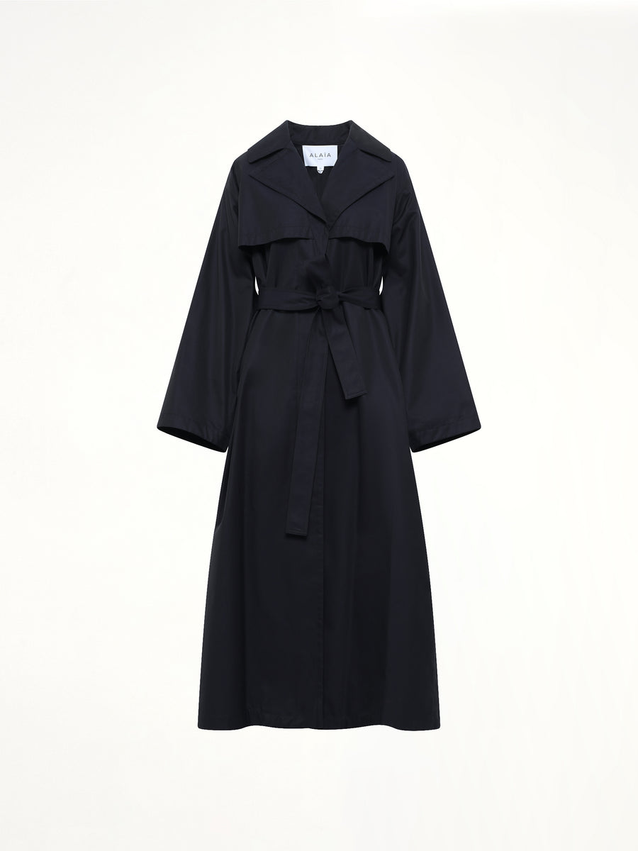 Trench Coat in Minuit