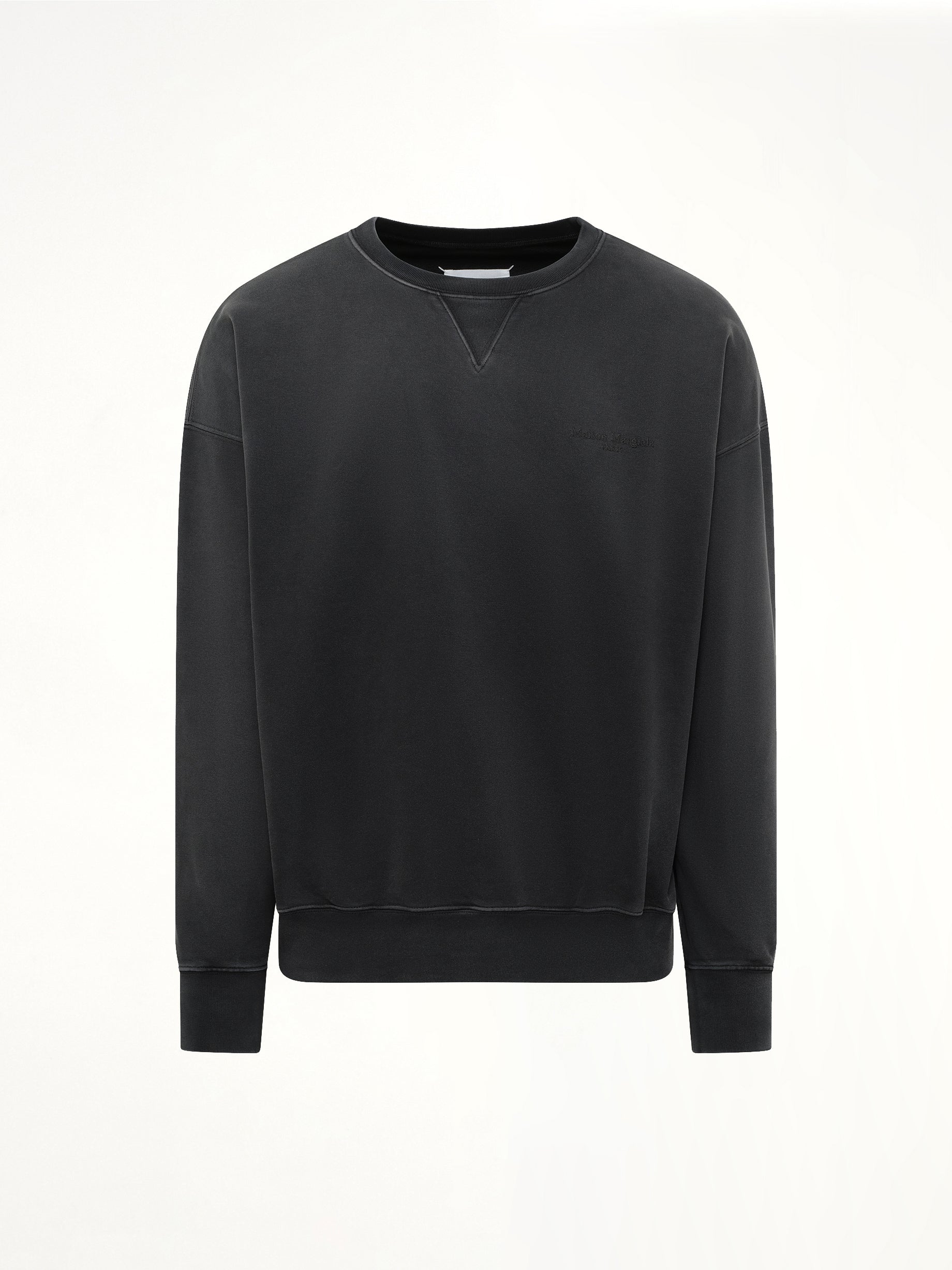 Vintage Logo Sweatshirt in Vintage Black