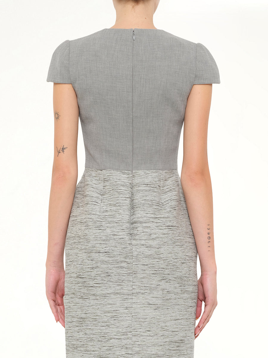 Alexander McQueen - Silver Pencil Dress