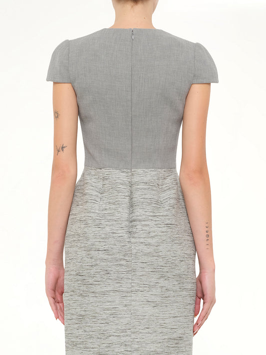 Alexander McQueen - Silver Pencil Dress