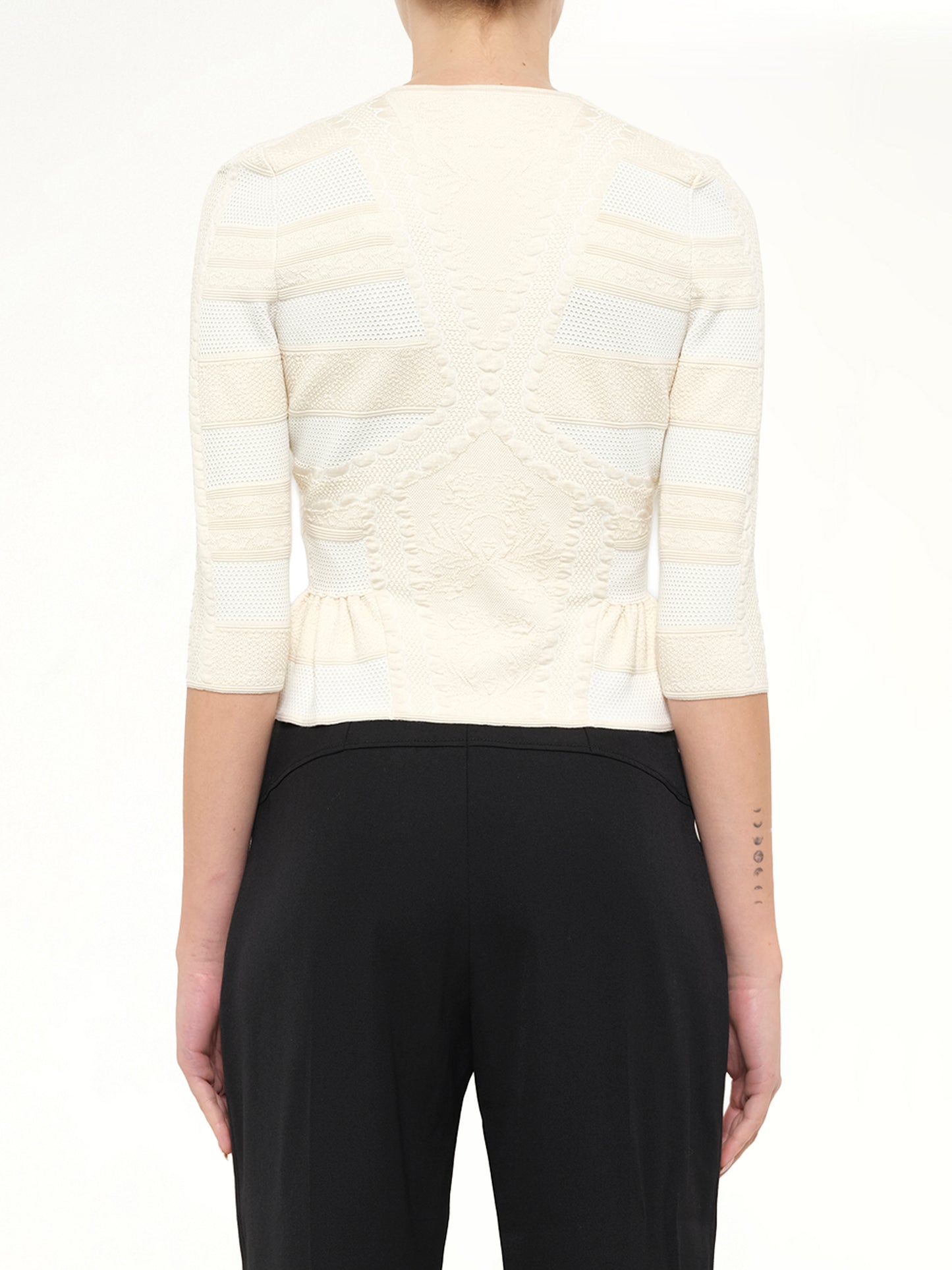 Alexander McQueen - Cardigan in White/Cream