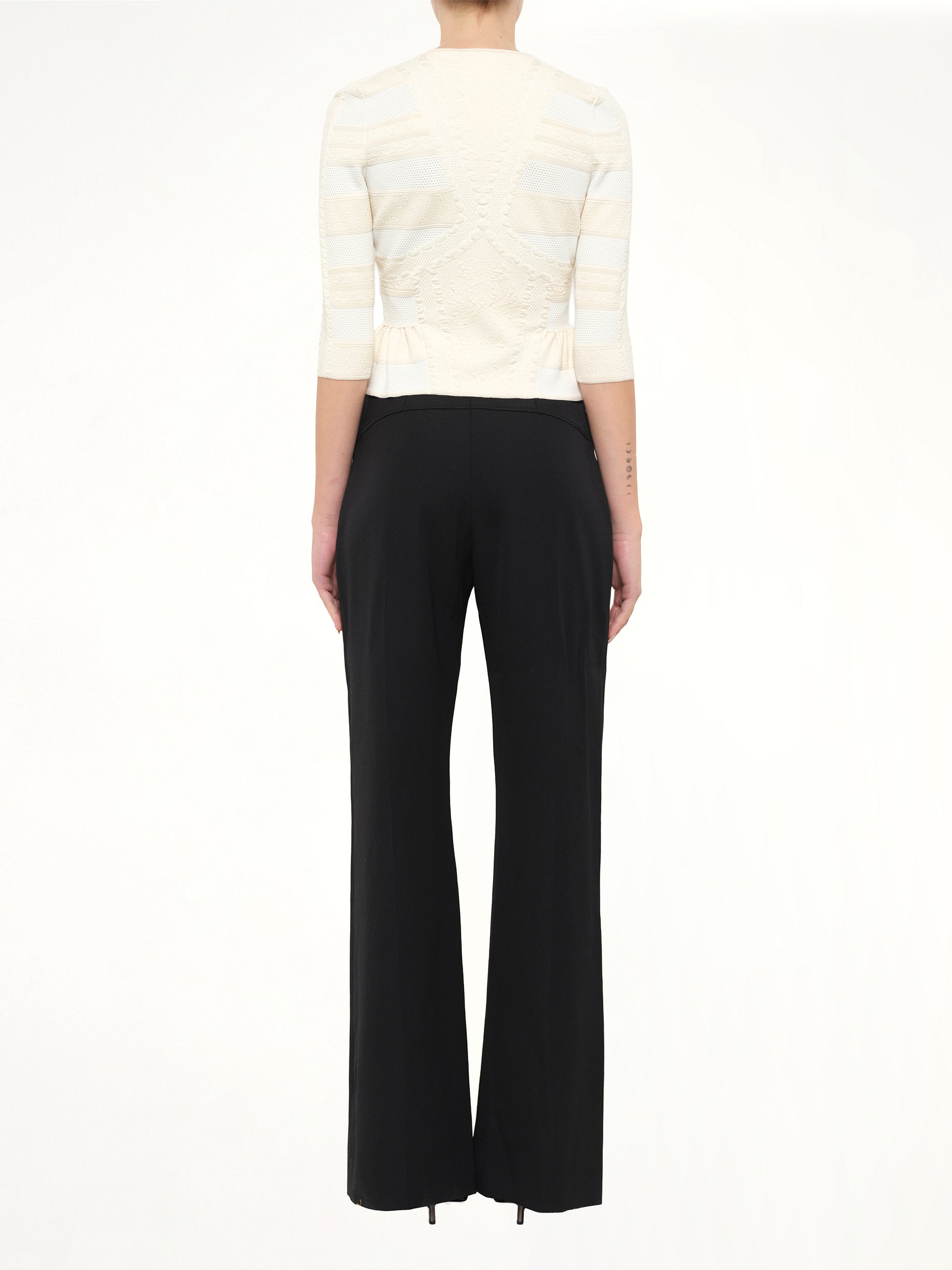 ALEXANDER MCQUEEN Alexander McQueen - Cardigan in White/Cream Full Reference from MARAIS