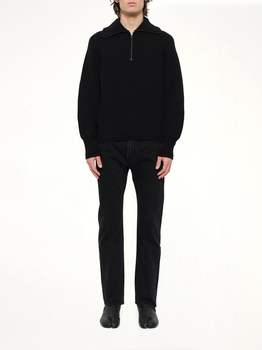 Blimp Quarter Zip in Black
