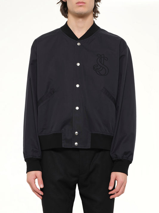 Blouson 130 with Embroidery in Black