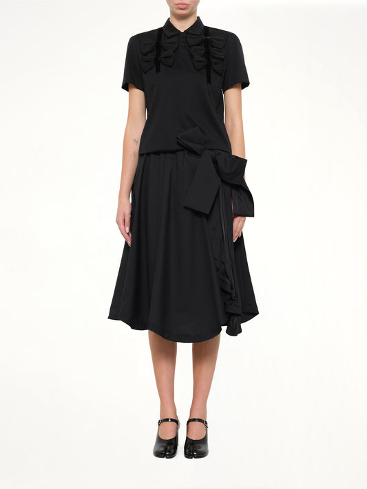 Bowtie Polo in Black