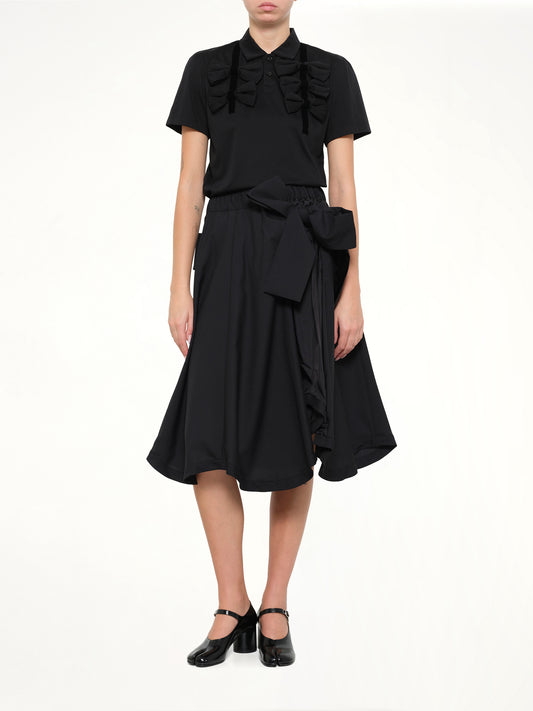 Bowtie Skirt in Black