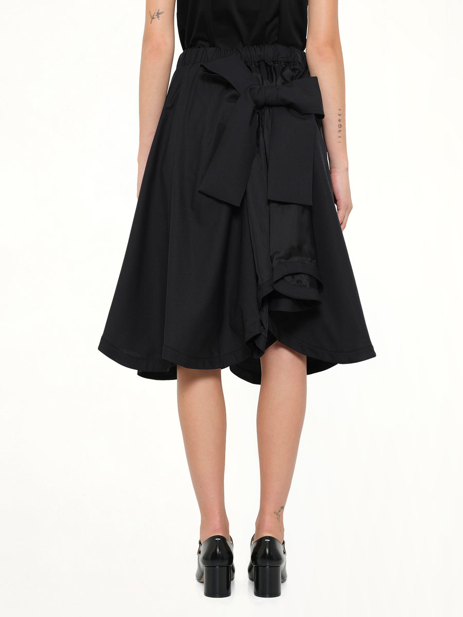 Bowtie Skirt in Black
