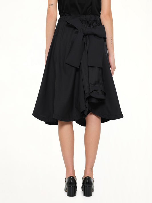 Bowtie Skirt in Black