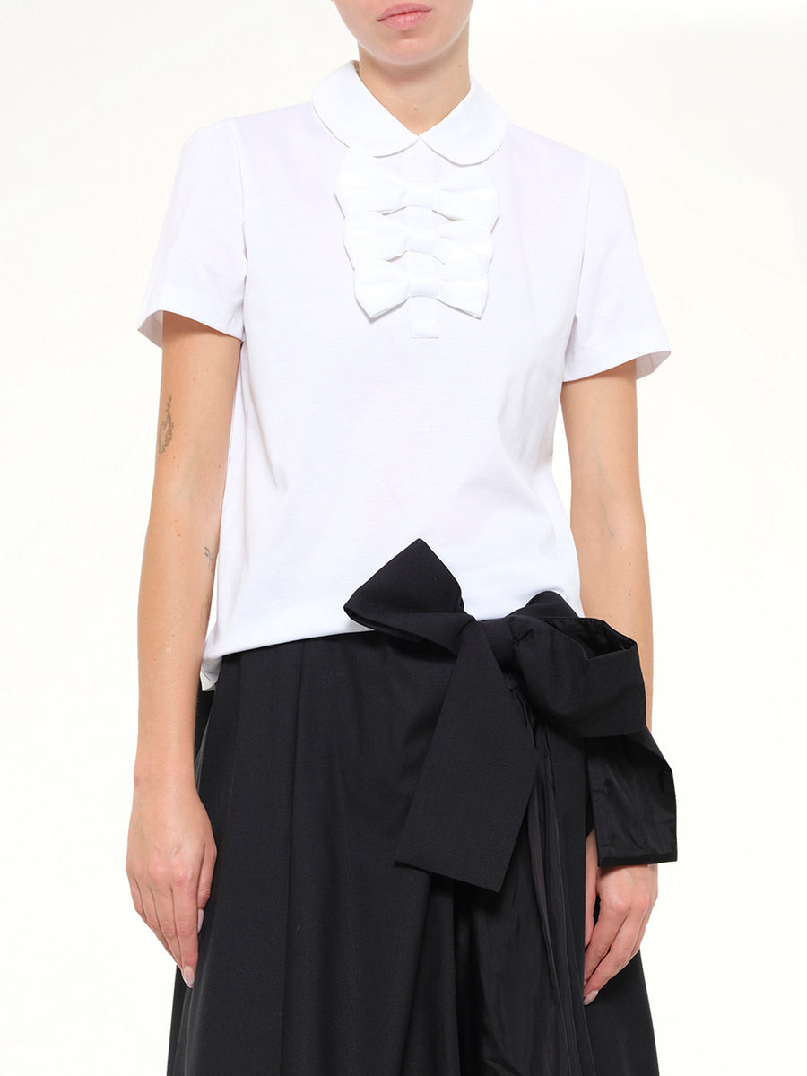 Bowtie T-Shirt in White