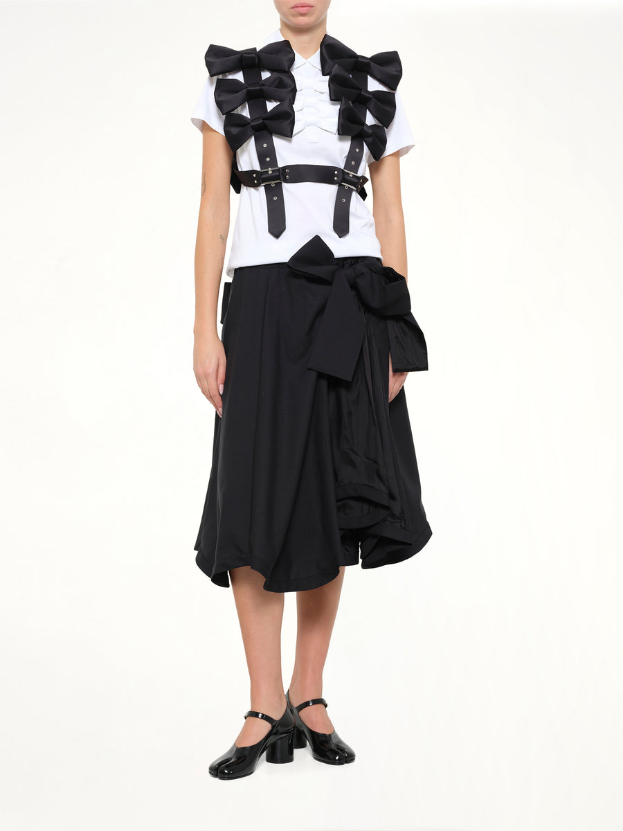 Bowtie Vest in Black