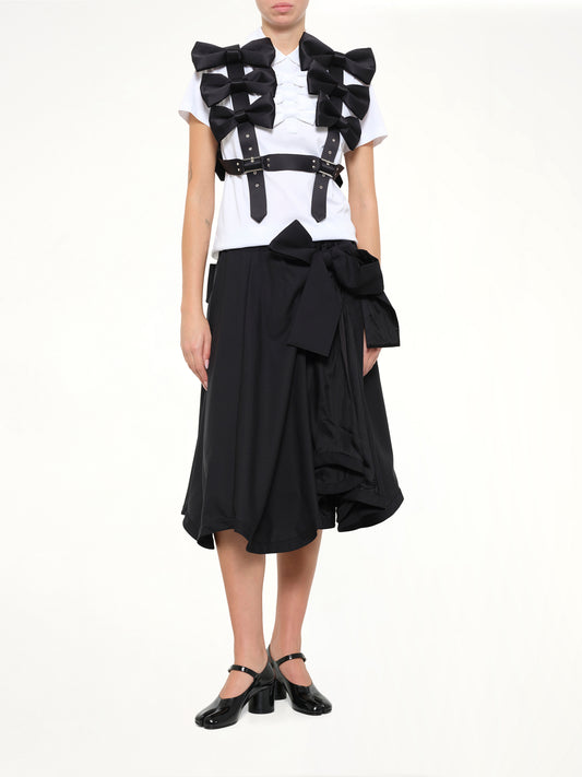 Bowtie Vest in Black